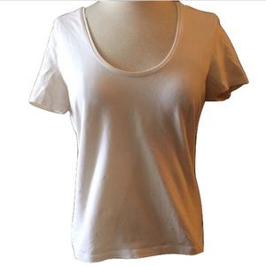 Gap White Stretch Top